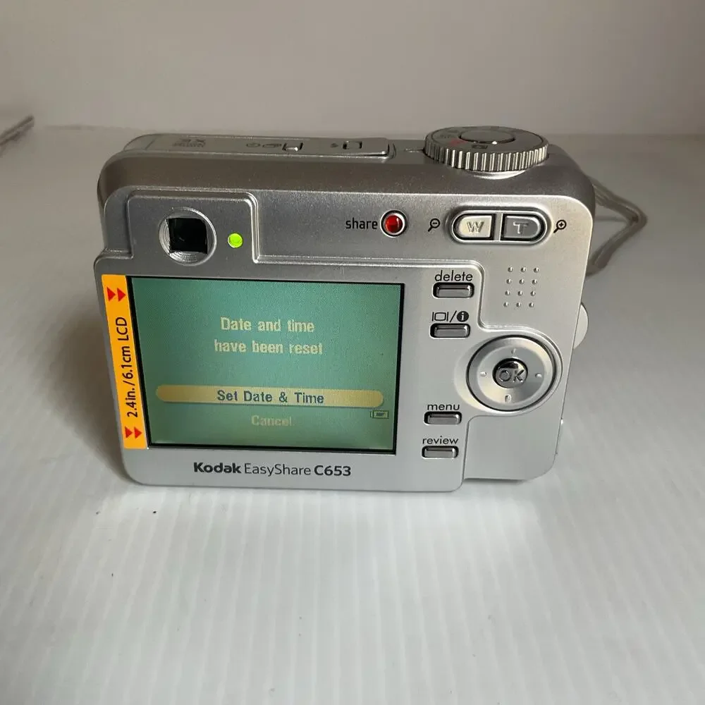 Kodak EasyShare C653 6.1MP Digital Camera Bundle SD Cards Case Tested Working